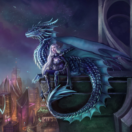 Fantasy Dragon Pfp by x-Celebril-x