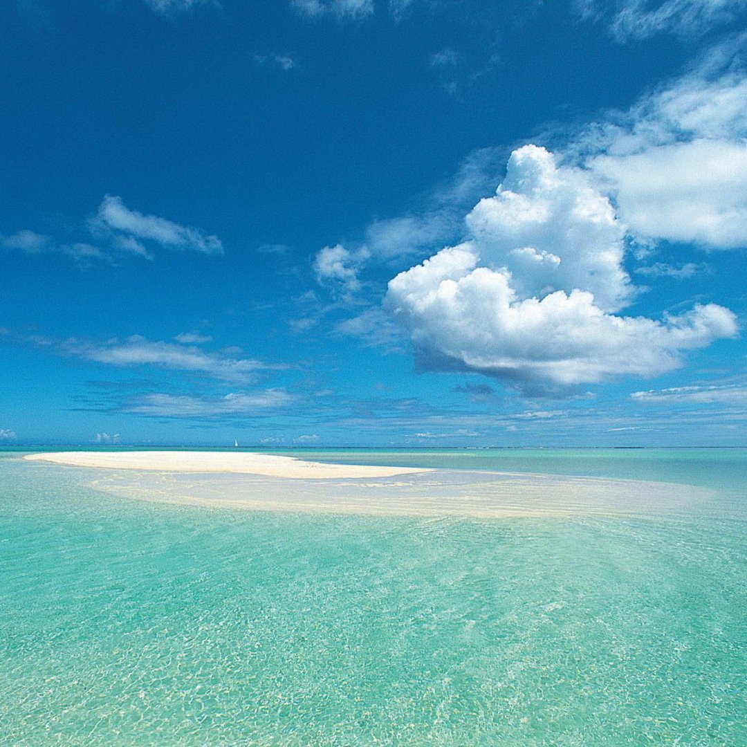 Download Sky Summer Beach Cloud Horizon Tropical Nature Ocean Pfp