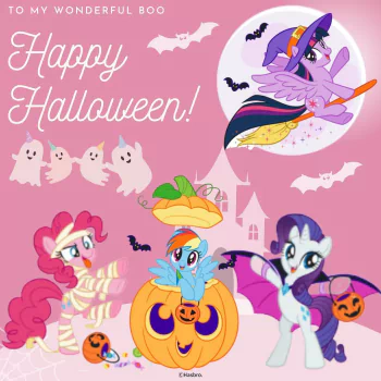 halloween Pinkie Pie Rainbow Dash Rarity (My Little Pony) Twilight Sparkle TV Show My Little Pony: Friendship Is Magic PFP