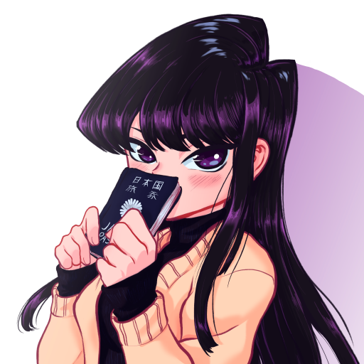 Anime Komi Can't Communicate Pfp by Lord Guyis