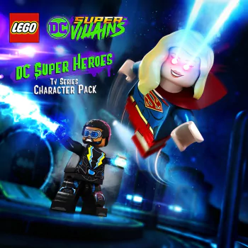 Supergirl Black Lightning video game LEGO DC Super Villains PFP