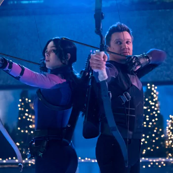 Jeremy Renner Clint Barton Kate Bishop Hailee Steinfeld TV Show Hawkeye PFP