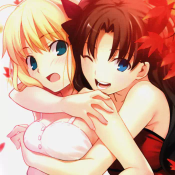 Saber (Fate Series) Rin Tohsaka Anime Fate/Stay Night PFP