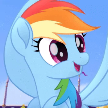 Rainbow Dash movie My Little Pony: The Movie PFP