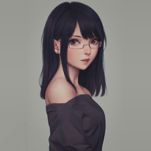 Anime Girl Pfp by Miura Naoko