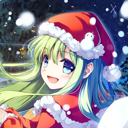 Anime Christmas Pfp by Miyase Mahiro