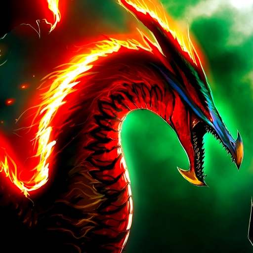 Fantasy Dragon Pfp by Samuel Johnson