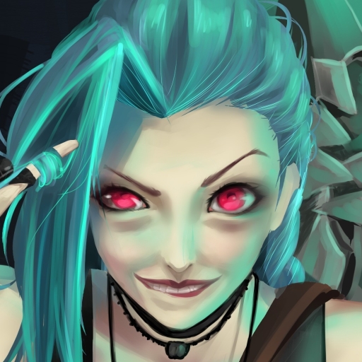 Fanart: Jinx - LoL by TheBananafly