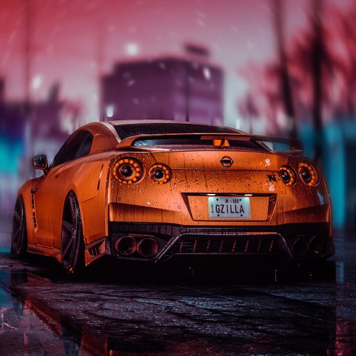 Download Nissan GT-R Car Nissan Video Game Need For Speed Heat PFP