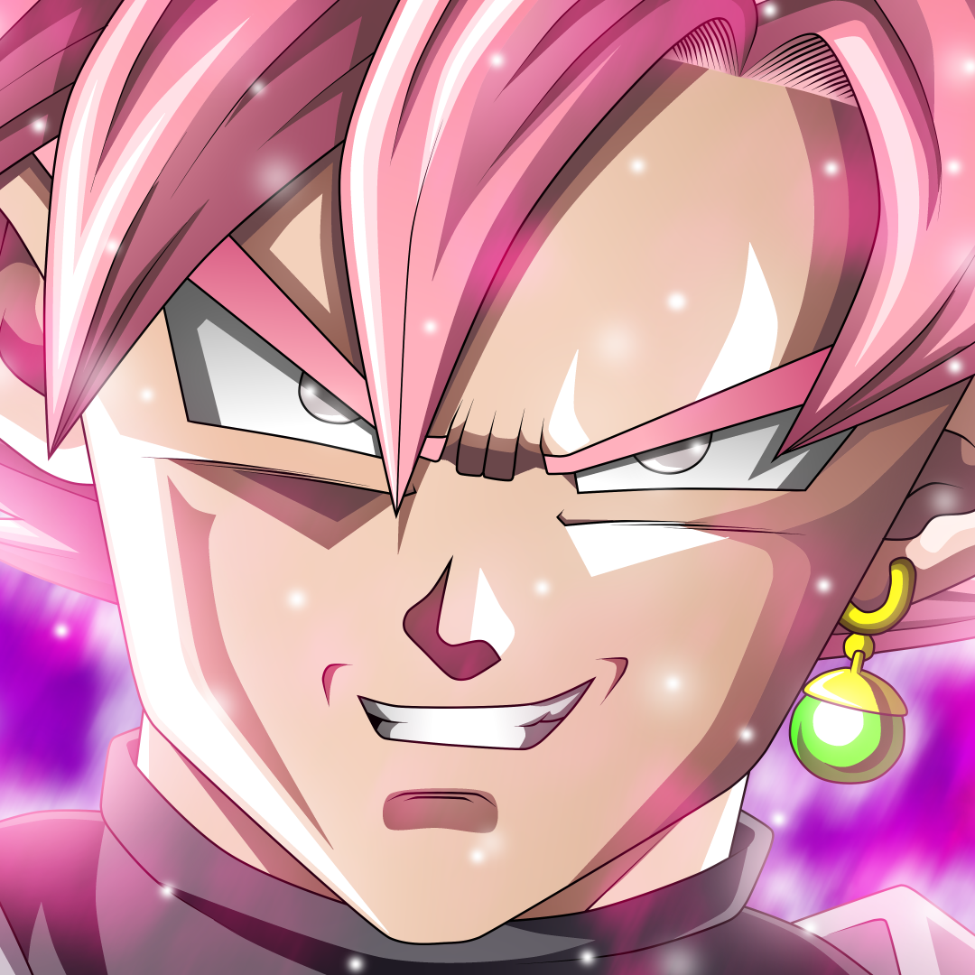 Download Black Goku Anime Dragon Ball Super Super Saiyan Rosé PFP