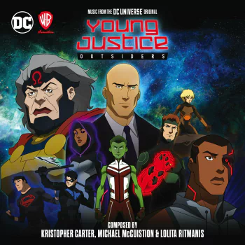 Victor Stone Granny Goodness Geo Force Terra (DC Comics) Conner Kent Superboy Dick Grayson Nightwing Halo (DC Comics) Lex Luthor Cyborg (DC Comics) Beast Boy TV Show Young Justice PFP