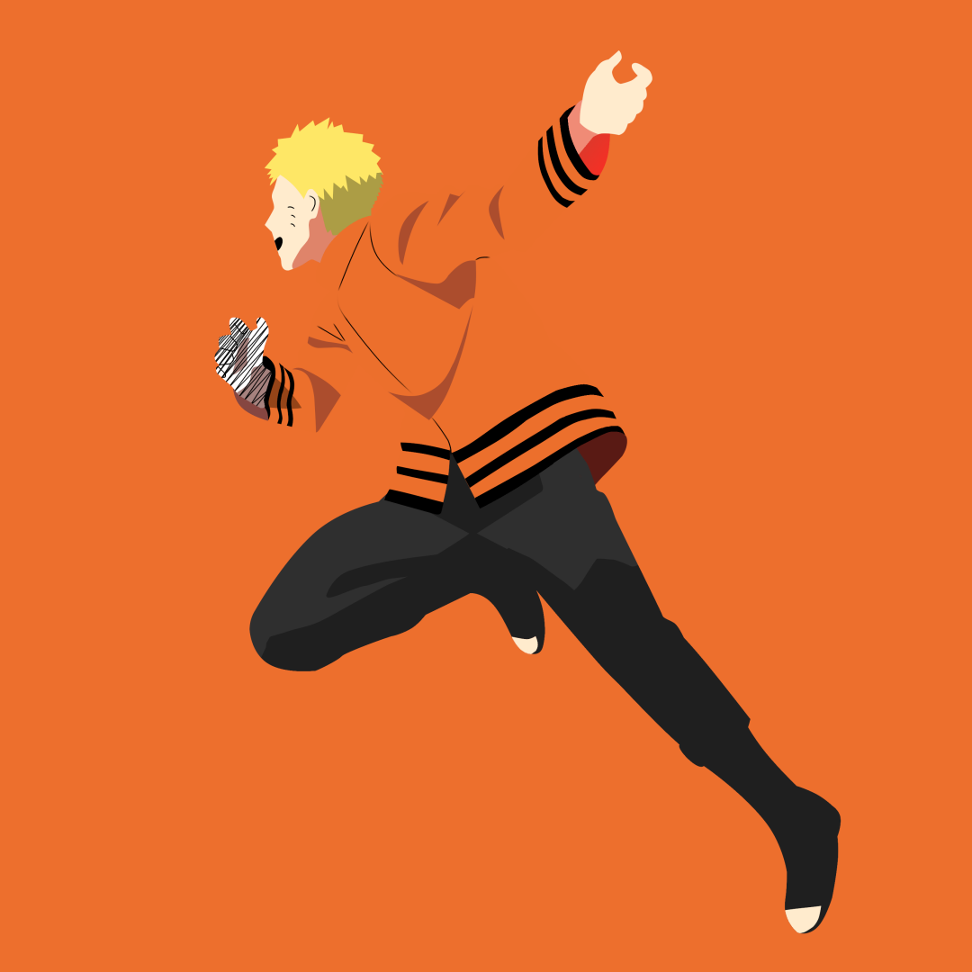 Download Minimalist Hokage (Naruto) Naruto Uzumaki Boruto Anime Minimalist Anime PFP