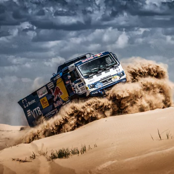 Red Bull Kamaz sand desert vehicle rallying Sports PFP