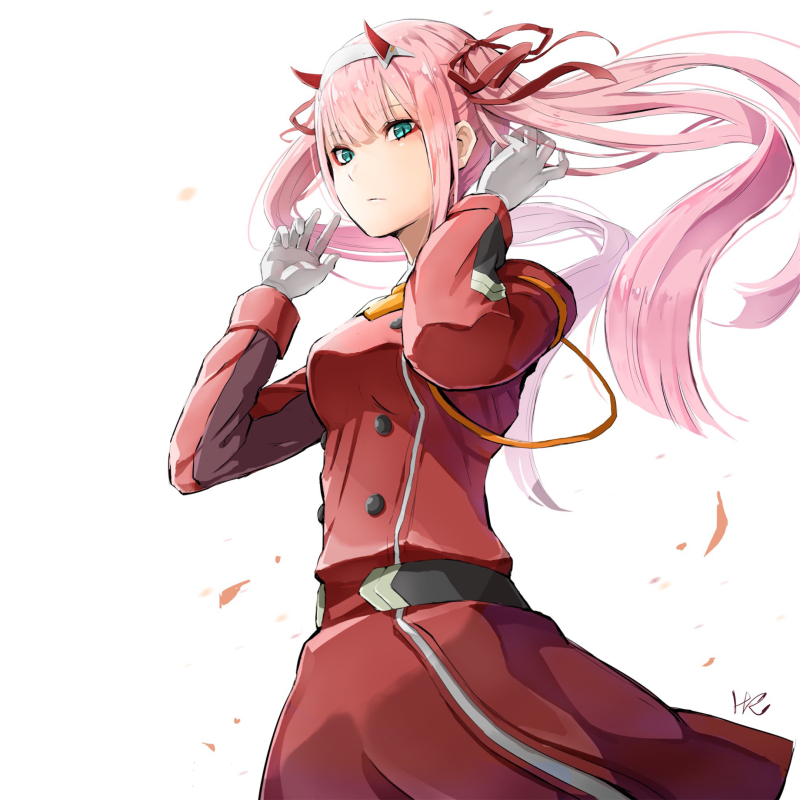 Download Zero Two (Darling In The FranXX) Anime Darling In The FranXX PFP