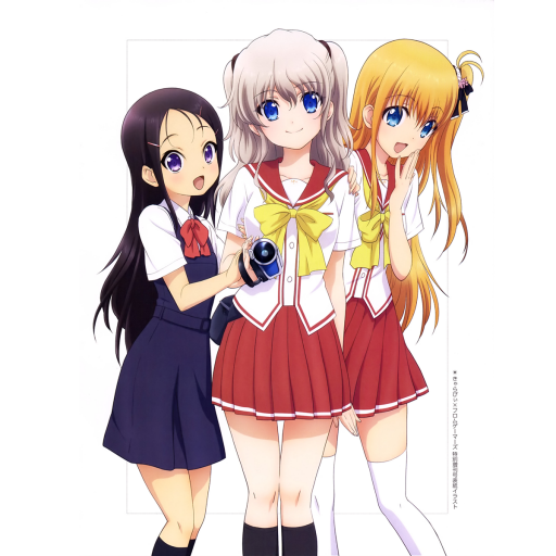 Charlotte (Anime) main girls