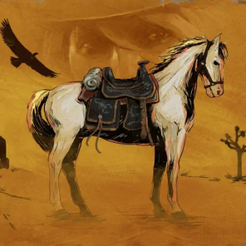 horse video game Weird West PFP