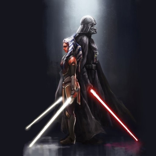 Download Darth Vader Ahsoka Tano TV Show Star Wars Rebels  PFP