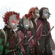 Download Sabito (Demon Slayer) Giyuu Tomioka Tanjiro Kamado Anime Demon Slayer: Kimetsu No Yaiba PFP