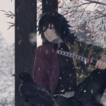 Giyuu Tomioka Anime Demon Slayer: Kimetsu no Yaiba PFP