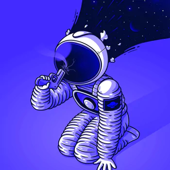Sci Fi astronaut PFP
