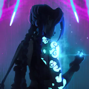 Jinx (League Of Legends) TV Show Arcane PFP