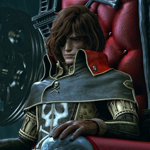 Space Pirate Captain Harlock PFP