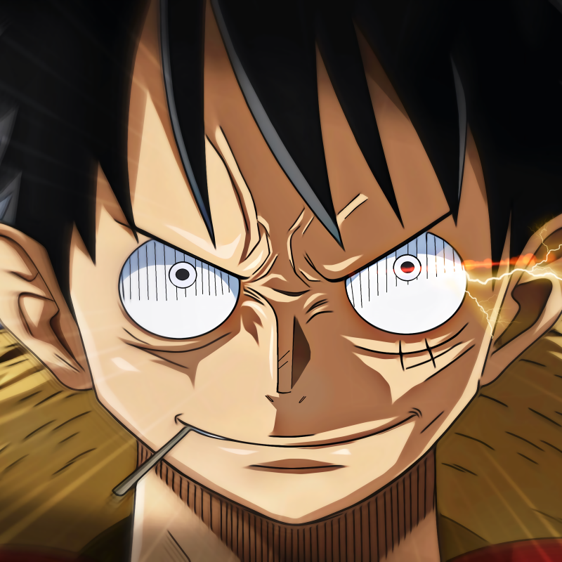 One Piece Luffy Headshot PFP - cool anime pfp - Image Chest - Free