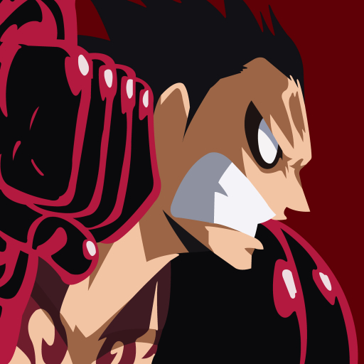 Profile picture of gear 4 luffy from one piece