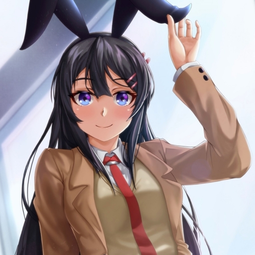 Rascal Does Not Dream of Bunny Girl Senpai Pfp by セラフィム