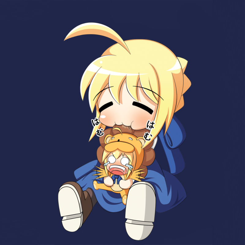 Download Artoria Pendragon Saber (Fate Series) Chibi Anime Fate/Stay Night PFP