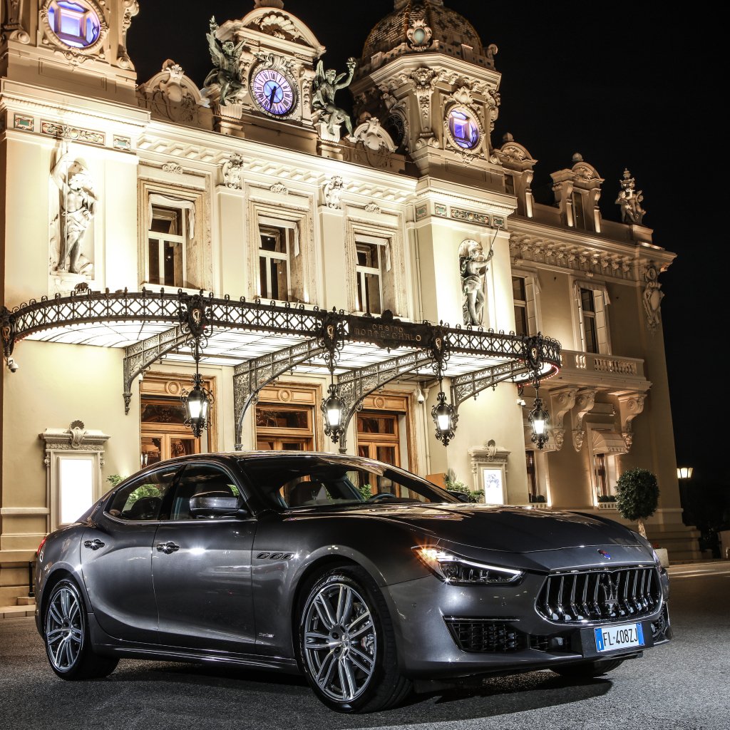 Download Silver Car Car Maserati Vehicle Maserati Ghibli PFP