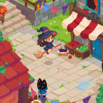  Pixel Art Happy Little Town