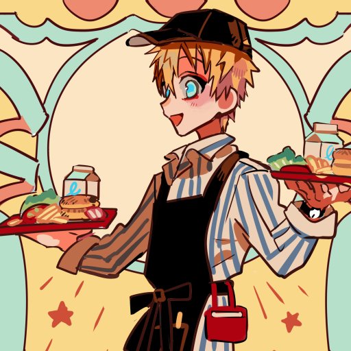 Hanako Café PFP | Diner Ken (Toilet-Bound) | Snack-Server Hanako | Anime Avatar