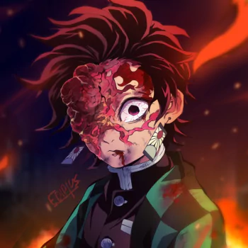 Tanjiro Kamado Anime Demon Slayer: Kimetsu no Yaiba PFP