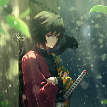 Giyuu Tomioka Anime Demon Slayer: Kimetsu no Yaiba PFP