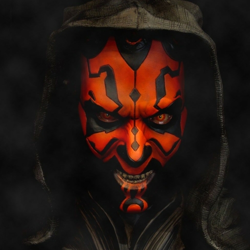 Darth Maul Side Profile