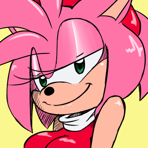 Download Amy Rose Video Game Sonic The Hedgehog PFP