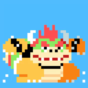 Bowser video game Mario PFP