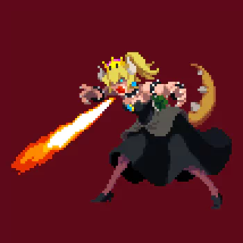 video game Bowsette PFP