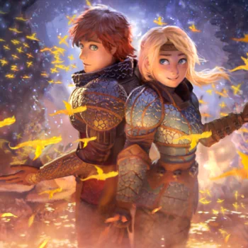 Hiccup (How to Train Your Dragon) Astrid (How to Train Your Dragon) movie How to Train Your Dragon: The Hidden World PFP