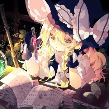 Marisa Kirisame Anime Touhou PFP