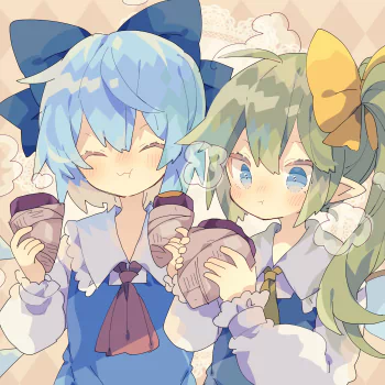 Daiyousei (Touhou) Cirno (Touhou) Anime Touhou PFP