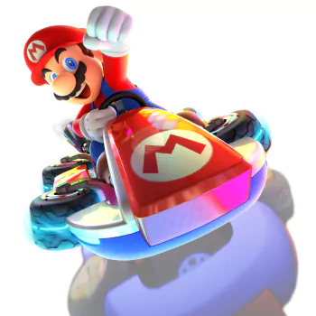 Mario video game Mario Kart 8 Deluxe PFP