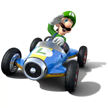 Luigi video game Mario Kart 8 Deluxe PFP