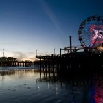  Santa Monica beach