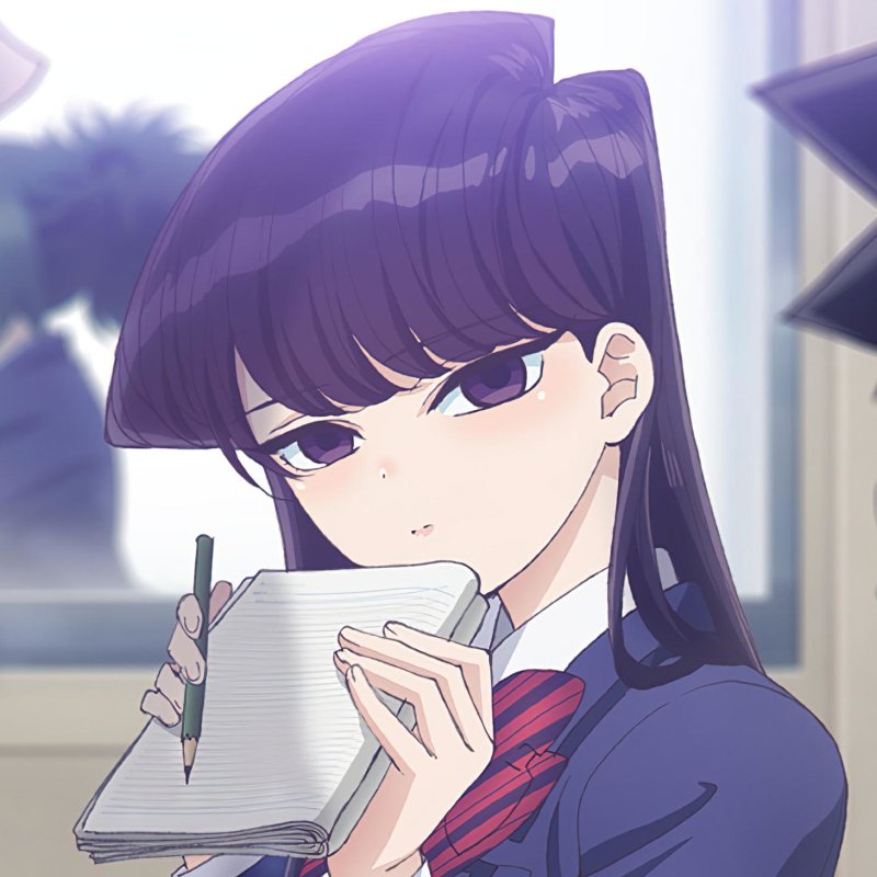 Download Komi Shouko Anime Komi Can't Communicate PFP