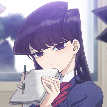 Komi Shouko Anime Komi Can't Communicate PFP