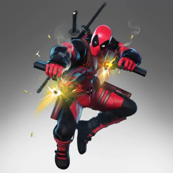 Download Blood Gun Weapon Deadpool Comic PFP