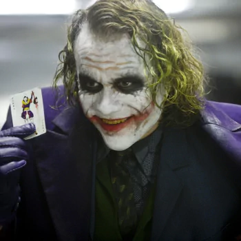 Heath Ledger Joker movie The Dark Knight PFP