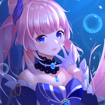 Sangonomiya Kokomi video game Genshin Impact PFP